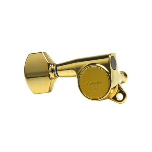 Gotoh SG381-07 Single Machine Head MG Locking right Side 18,50mm Gold